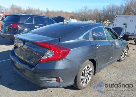 2017 Honda Civic Ex from USA, damaged, VIN 19XFC2F70HE208867